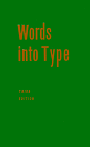 Words Into Type